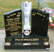 Carved Angel Headstone