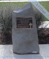 New Zealand Rock Headstone